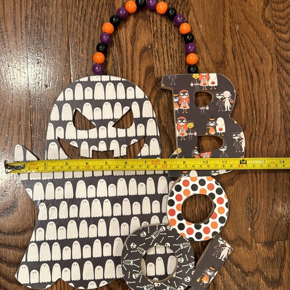 BOO! Ghost Halloween Decor- Handmade - Picture 4 of 4